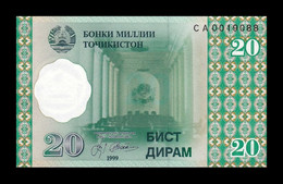 Tajikistan 20 Dirams 1999 Pick 12 SC UNC - Tadjikistan