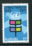 Australia 1970 25th Anniversary Of United Nations MNH (SG 476) - Mint Stamps