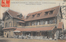 CPA 14 AUBERVILLE SUR MER FERME MARIE ANTOINETTE E.CERNY PROPRIETAIRE - Altri & Non Classificati