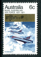 Australia 1971 50th Anniversary Of R.A.A.F. MNH (SG 489) - Nuevos