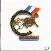 Pin's Jeu - PMU / Grand National Du Trot 1992 à Bordeaux (33). Estampillé Starpin’s. Zamac. T807-23 - Jeux