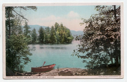 Tea Island And A Glimpse Of Lake George. - Lake George