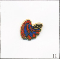 Pin's Sport - Rugby / USC Monnaie (?). Non Estampillé. Zamac. T808-11 - Rugby