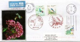 Greetings / Celebration Designs 2021. FDC Tokyo Sent To Andorra , W/arrival Postmark - Storia Postale