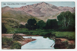 Vista Of Pike's Peak, Colorado. - Colorado Springs