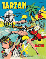 Collection TARZAN N°17-Editions Mondiales-1966 (scans)--TBE. - Tarzan