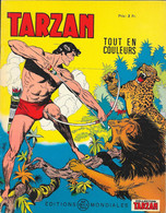 Collection TARZAN N°18-Editions Mondiales-1966 (scans)--TBE. - Tarzan