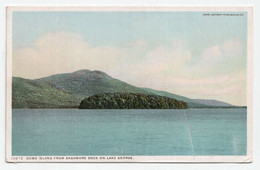 Dome Island From Sagamore Dock On Lake George. - Lake George