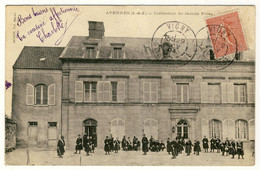 95 - Avernes - Institution De Jeunes Filles - Grande Animation...... Année 1904 - Avernes