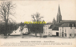 BRAINE Le CHATEAU - Grand'Place - Carte Circulé En 1930 - Kasteelbrakel