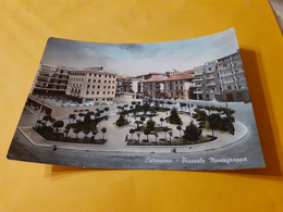 CARTOLINA CATANZARO- PIAZZALE MONTEGRAPPA- VIAGGIATA 1955 - Catanzaro