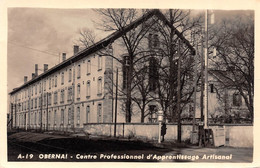 Carte Postale Photo Militaire Allemand OBERNAI-OBEREHNHEIM-67-Bas-Rhin-Centre Professionnel D'Apprentissage Artisanal - Obernai