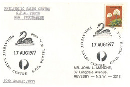 (RR 4) Western Australia - Philatelic Sales Centre (Swan Postmark) 1977 & 1978 (2 Items) Postmarks - Sonstige
