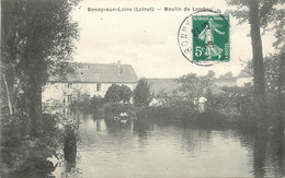 CPA FRANCE 45  "Bonny Sur Loire, Moulin De Lande" - Ouzouer Sur Loire