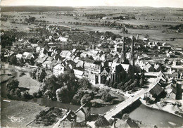 / CPSM FRANCE 57 "Sarralbe, Vue Générale Aérienne" - Sarralbe