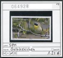 St. Pierre & Miquelon - SPM - Michel ? -  ** Mnh Neuf Postfris - Gelbkehlchen - Paruline Masquée - Unused Stamps