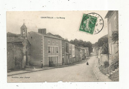 Cp , 86 , CROUTELLE ,le Bourg , Voyagée 1912 - Other & Unclassified