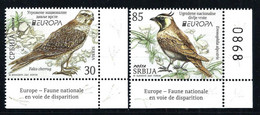 Serbia 2021: Europa - Endangered National Wildlife ** MNH - 2021