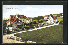 AK Döbeln, Blick Auf Die Roonstrasse - Doebeln