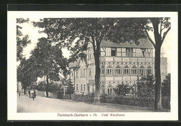 AK Tambach-Dietharz I. Th., Café Waldhaus - Tambach-Dietharz