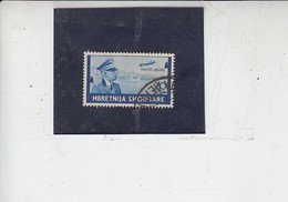 ALBANIA Occupazione 1940  - Sassone  A 7°  Vitt. Emanuele III -.- - Albania