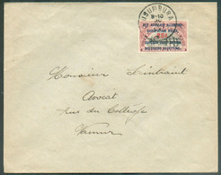 N°47 Obl. Sc USUMBURA Sur Lettre Du 30-V-18 Vers Namur - 18199 - Briefe U. Dokumente