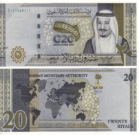 SAUDI  ARABIA  New 20 Riyals     ( G20 Summit In Riyadh   Dated 2020 ) - Saoedi-Arabië