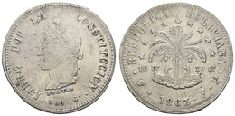 Republik, 8 Soles, 1863, KM 138.6, Vz - Bolivia