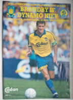 Football Program UEFA Champions League 1997-98 Brøndby IF Denmark - Dynamo Kyev Ukraine - Libri