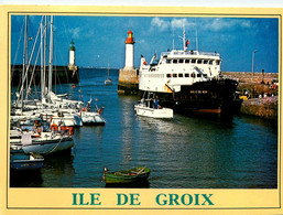 Ile De Groix * Vue Sur Le Port Tudy * Bateau KREIZ ER MOR - Groix