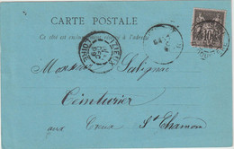 Au Creux (42 - St Chamond) Carte Postale Au Teinturier De Fulchiron à St Etienne (Loire) - Saint Chamond