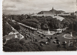 CPMGF Ed Yvon IB 604-Paris  En Flanant Rond-Point Des Champs Elysées  Voitures Toutes Marques 1945-1950 +++ - Arrondissement: 08