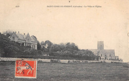 CPA 14 SAINT COME DE FRESNE LA VILLA ET EGLISE - Altri & Non Classificati