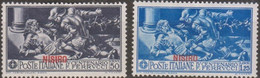 Italia Colonie Egeo Nisiro 1930 SaN°14 Lot 2v MH/* Vedere Scansione - Egée (Nisiro)