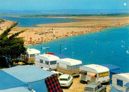 La Franqui Plage Lafranqui * Le Camping DOMINO * Caravaning * Caravanes Anciennes De Marque ? Caravane Caravan - Autres & Non Classés