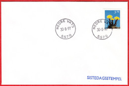 NORWAY - 5578 NEDRE VATS (Rogaland County) - Last Day/postoffice Closed On 1997.08.30 - Local Post Stamps