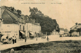 Auxonne * Le Boulevard De L'est * épicerie Mercerie * Marchands - Auxonne