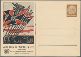Deutsches Reich - Ganzsachen: 1872/1944, Umfassende Sammlung Von Ca. 680 Gebrauchten Und Ungebraucht - Otros & Sin Clasificación
