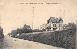 CPA 14 BLONVILLE SUR MER VILLA LES 4 VENTS - Other & Unclassified