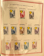 AFR193 1 Feuille Album Soubayran 1950 Centenaire De La Médaille Militaire 12 Timbres Neuf* Côte > 145€ - 1952 Centenaire De La Médaille Militaire