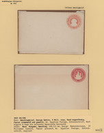 Ägypten - Ganzsachen: 1913/1921, Petty Collection Of Ten Stationeries (eight Unused, Two Used) Compr - Otros & Sin Clasificación