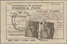 Australien: 1937/1950 Ca., 4d KOALA, 5d MERINO RAM, 6d KOOKABURRA And 9d PLATYPUS (SG 170-173 + SG 1 - Colecciones