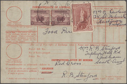 Australien: 1941/1949 Ca., 5s Claret, 10s Dull Purple And 1£ Bluish Slate CORONATION ROBES, Remarkab - Colecciones