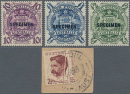 Australien: 1944/1952, Very Comprehensive Specialized Collection, Comprising Ca.1000 Mostly Used Sta - Colecciones