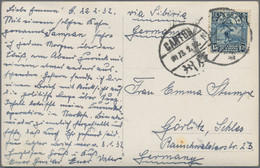 China: 1923/33, Five Ppc Canton To Germany (one From Hong Kong) Mailed By An German Machinery Staff - Otros & Sin Clasificación