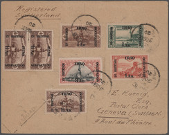 Irak: 1919/2002 (ca.), Box With Ca. 211 Covers Used Foreign And Mostly To Germany (often Bank Corres - Irak