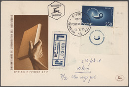 Israel: 1948/1993, Collection/accumulation Of Apprx. 430 Covers (f.d.c./commemorative Covers Referri - Cartas & Documentos