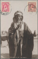 Jordanien: 1928-62, 17 Covers And Postcards Sent To Germany (14) Or USA (3), Including Several Usual - Jordania