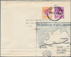 Singapur: 1948-modern: About 60 Covers With Various Frankings, Postmarks And Destinations, Plus 30 S - Singapur (...-1959)