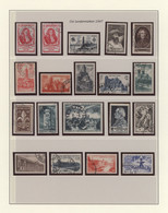 Frankreich: 1944/2005, A Fine Used Collection Of Postwar France, Up To 1959 On Lindner Album Pages, - Colecciones Completas